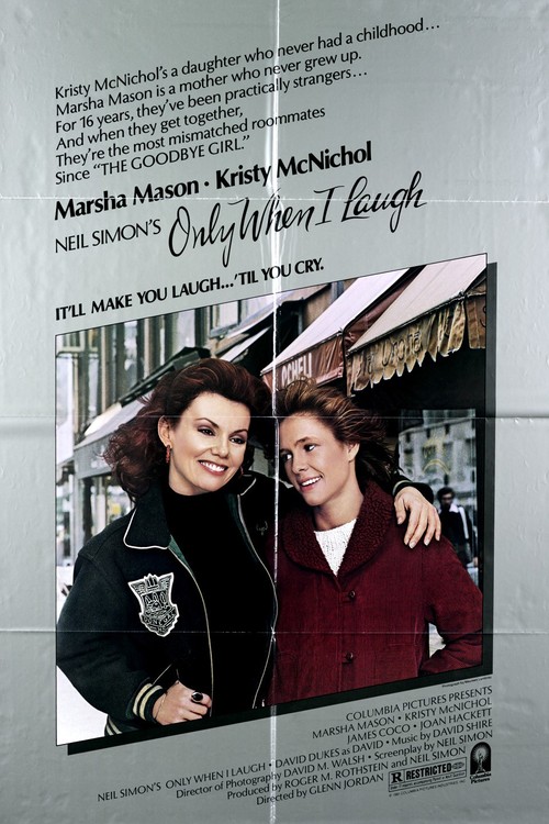 Only When I Laugh poster