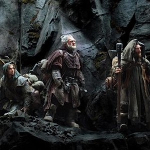 THE HOBBIT: AN UNEXPECTED JOURNEY, l-r: Dean O'Gorman, Aidan Turner, Mark Hadlow, Jed Brophy, William Kircher, 2012, ph: Mark Pokorny/©Warner Bros. Pictures