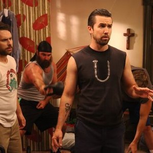 It's Always Sunny in Philadelphia, Charlie Day (L), Rob McElhenney (R), 'Ass Kickers United: Mac and Charlie Join a Cult', Season 10, Ep. #10, 03/18/2015, ©FXX