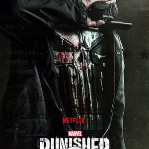 Marvel's The Punisher (Netflix) movie large poster.