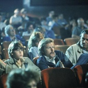 MURPHY'S ROMANCE, from left: Sally Field, Corey Haim, Brian Kerwin, James Garner, (c) 1985 Columbia Pictures
