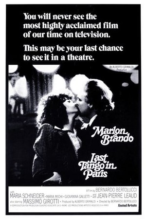 Last Tango in Paris poster