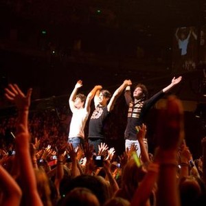 JONAS BROTHERS: THE 3D CONCERT EXPERIENCE, from left: Nick Jonas, Joe Jonas, Kevin Jonas, 2009. Photo: Frank Masi/ ©Walt Disney Co.