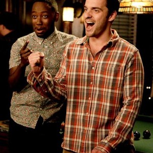 New Girl, Lamorne Morris (L), Jake M. Johnson (R), 'The Crawl', Season 4, Ep. #15, 02/10/2015, ©FOX