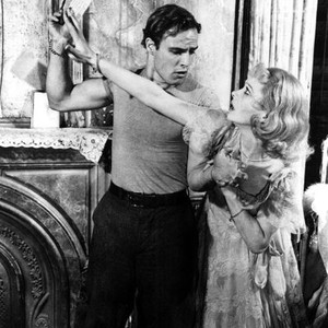 A STREETCAR NAMED DESIRE, Marlon Brando, Vivien Leigh, 1951