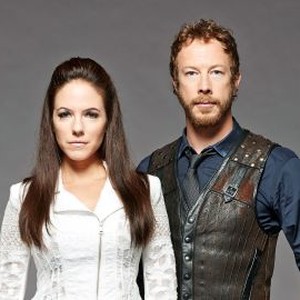 Anna Silk and Kris Holden-Ried