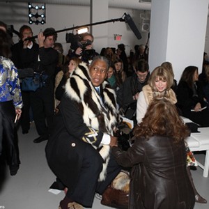 (L-R) Andre Leon Talley and Anna Wintour in "The September Issue."