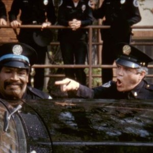 POLICE ACADEMY, Bubba Smith, G.W. Bailey, 1984. ©Warner Bros.