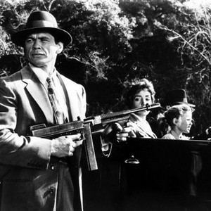MACHINE-GUN KELLY, Charles Bronson, Susan Cabot, Lori Martin, 1958