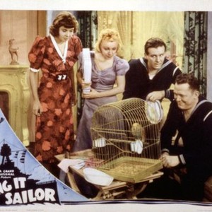 SWING IT SAILOR, Mary Treen, Isabel Jewell, Wallace Ford, Ray Mayer, 1938