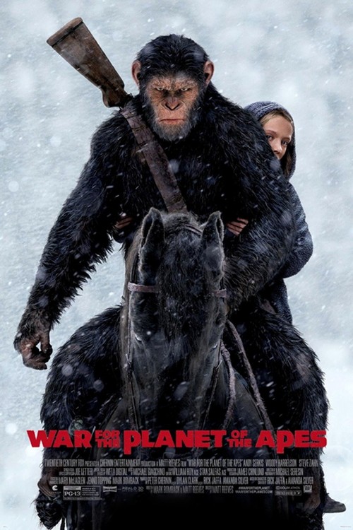 War for the Planet of the Apes poster