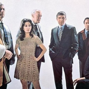 THE KREMLIN LETTER, Richard Boone, Barbara Parkins, George Sanders, Patrick O'Neal, Raf Vallone, Dean Jagger, 1970