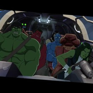 Marvel's Hulk and the Agents of S.M.A.S.H., Fred Tatasciore (L), Eliza Dushku (R), 'The Dopplesmashers', Season 2, Ep. #11, ©DISNEYXD