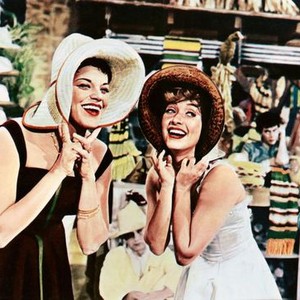 THE GIRL MOST LIKELY, from left: Kaye Ballard, Jane Powell, 1958