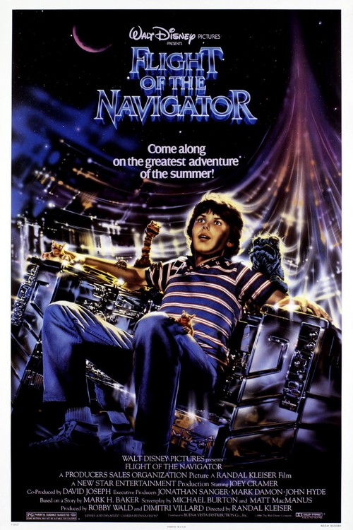 Flight of the Navigator poster