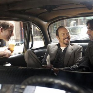 GAME 6, director Michael Hoffman, Michael Keaton, Griffin Dunne on set, 2005