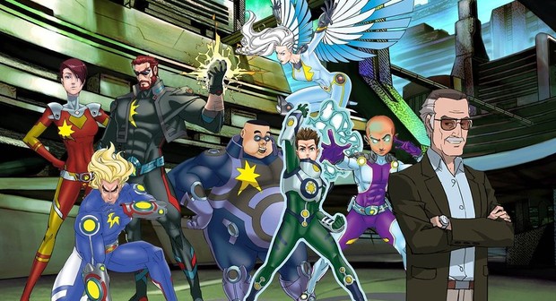 (未使用･未開封品)Stan Lee&#39;s Mighty 7: Beginnings [Blu-ray] Amazon.com: Stan Lee's Mighty 7: Beginnings [Blu-ray