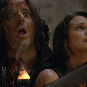 Spartacus, Vince Colosimo (L), Anna Hutchison (R), 'Spoils of War', Season 4: War of the Damned, Ep. #6, 03/08/2013, ©SYFY