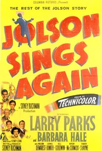 Jolson Sings Again poster