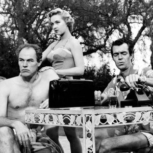 KISS ME DEADLY, Paul Stewart, Jack Lambert, Leigh Snowden, Jack Elam, 1955