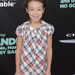 Aubrey Anderson-Emmons at arrivals for ALEXANDER AND THE TERRIBLE, HORRIBLE, NO GOOD, VERY BAD DAY Premiere, El Capitan Theatre, Los Angeles, CA October 6, 2014. Photo By: Dee Cercone/Everett Collection