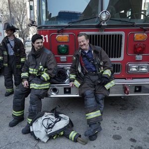 Chicago Fire, Yuri Sardarov (L), Christian Stolte (R), 'Category 5', Season 3, Ep. #22, 05/05/2015, ©NBC