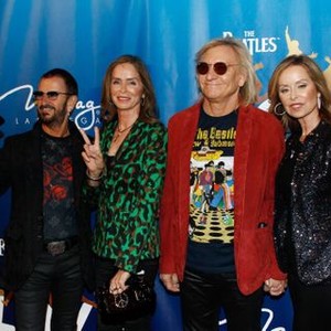 Ringo Starr, Barbara Bach, Joe Walsh, Marjorie Bach at arrivals for 10th Anniversary of The Beatles LOVE by Cirque du Soleil, The Mirage Hotel & Casino, Las Vegas, NV July 14, 2016. Photo By: James Atoa/Everett Collection