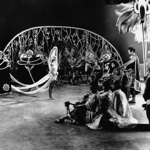 SALOME, Alla Nazimova, (arms raised), Mitchell Lewis, Rose Dione, Earl Schenck, (costumes and art direction by Natasha Rambova), 1923