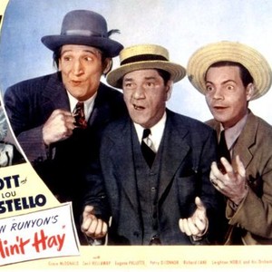 IT AIN'T HAY, Bud Abbott, Lou Costello, David Hacker, Shemp Howard, Eddie Quillan, 1943