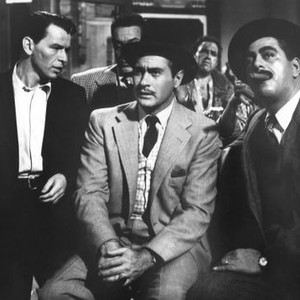 THE MAN WITH THE GOLDEN ARM, Frank Sinatra, John Conte, Darren McGavin, Robert Strauss, 1955