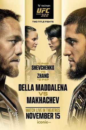 UFC 322: Della Maddalena vs. Makhachev poster
