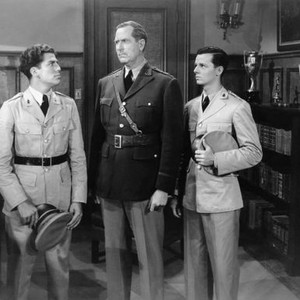 JUNIOR ARMY, from left, Billy Halop, Boyd Davis, Freddie Bartholomew, 1942