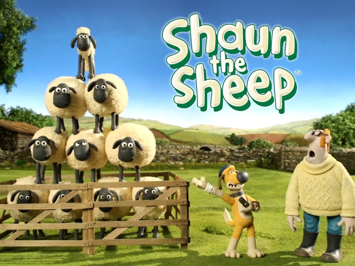 Shaun the shop sheep bagpipe buddy
