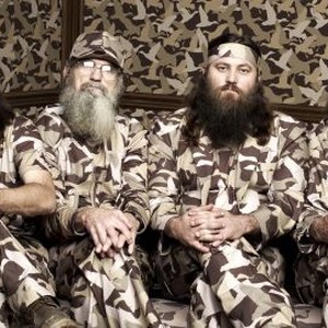 Jase Robertson, Si Robertson, Willie Robertson and Phil Robertson (from left)