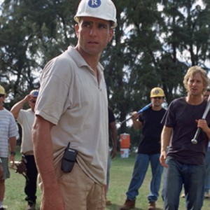 VINNIE JONES (center) and OWEN WILSON (right) in Shangri-La Entertainment's "The Big Bounce," also starring Morgan Freeman, and distributed by Warner Bros. Pictures.