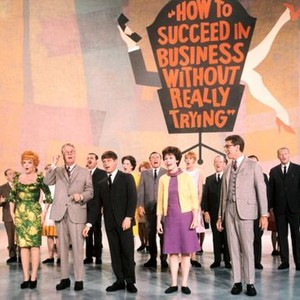 HOW TO SUCCEED IN BUSINESS WITHOUT REALLY TRYING, Maureen Arthur, Rudy Vallee, Robert Morse, Michele Lee, Anthony Teague, 1967