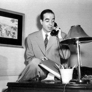 MEET ME IN ST. LOUIS, director Vincente Minnelli in his office, 1944