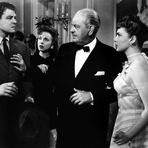 THE HARD WAY, Jack Carson, Ida Lupino, Thurston Hall, Joan Leslie, 1942