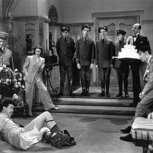 THE DOCTOR TAKES A WIFE, Ed Gargan, Ray Milland, Loretta Young, Reginald Gardiner, 1940