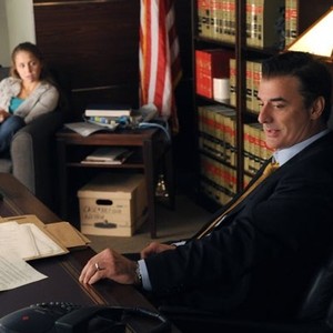 The Good Wife, Makenzie Vega (L), Chris Noth (R), 'Executive Order 13224', Season 3, Ep. #7, 11/06/2011, ©CBS