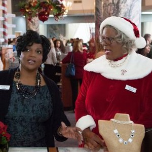 TYLER PERRY'S A MADEA CHRISTMAS, from left: Anna Maria Horsford, Tyler Perry, 2013. ph: K.C. Bailey/©Lionsgate Films