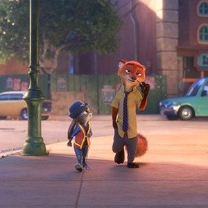 (L-R) Judy Hopps and Nick Wilde in "Zootopia."