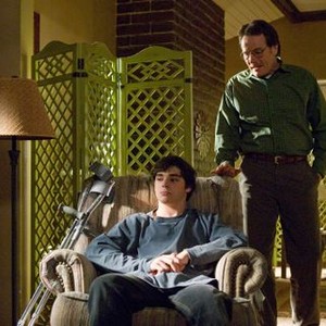 Breaking Bad, RJ Mitte (L), Bryan Cranston (R), ' and the Bag's in the River', Season 1, Ep. #3, 02/10/2008, ©AMC