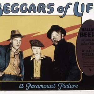 BEGGARS OF LIFE, Richard Arlen, Louise Brooks, Wallace Beery, 1928