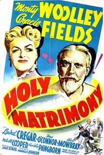 Poster for Holy Matrimony