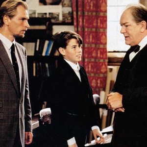 THE BROWNING VERSION, from left: Julian Sands, Ben Silverstone, Michael Gambon, 1994, © Paramount