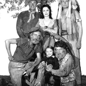 WAGON WHEELS, top from left: Randolph Scott, Gail Patrick, Monte Blue; bottom from left: Olin Howland, Billy Lee, Raymond Hatton, 1934