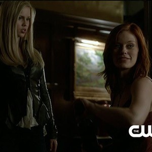 Vampire Diaries, Candice Accola (L), Sara Canning (R), 'Break on Through', Season 3, Ep. #17, 03/22/2012, ©KSITE