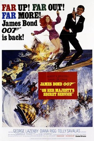 On Her Majesty's Secret Service poster