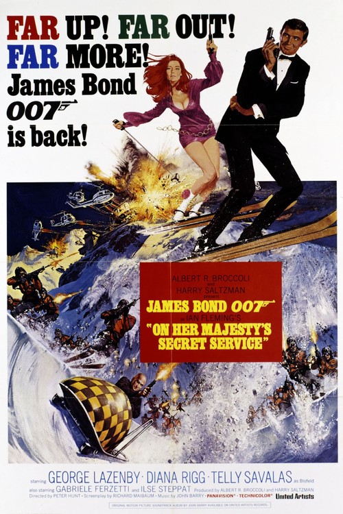 On Her Majesty's Secret Service poster